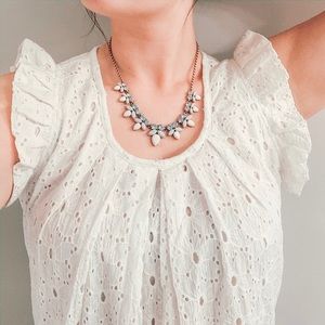 NWT White Lace Dress Size S/M